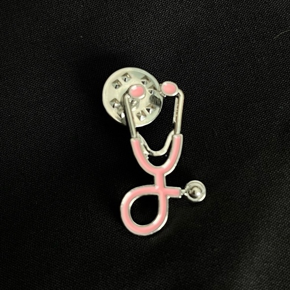 3 For $20! Nursing Nurse Stethoscope lapel pin - Picture 1 of 4